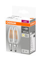 Kronlampa LED 4W 2-pack Osram